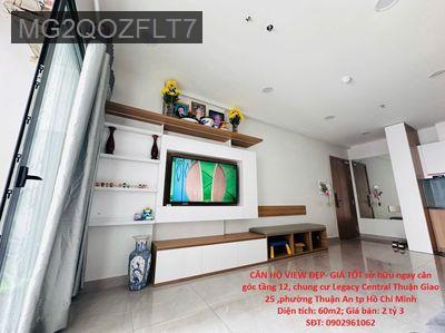 Bán căn chung cư Legacy Central Thuận Giao 25 ,p Thuận An, TPHCM - Phường Thuận Giao  -  Thị xã Thuận An 