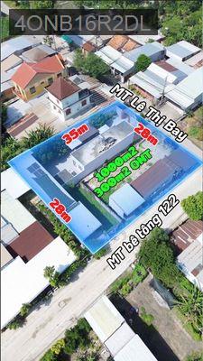 Cần bán đất với 2 căn nhà cấp 4 - Xã Tân Thạnh Đông  -  Huyện Củ Chi 