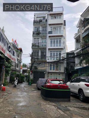 mặt tiền co sân rộng rãi 4 tầng hoàn công xe hoi ngủ trong nhà. Dtcn 6 - Phường 7  -  Quận Phú Nhuận 