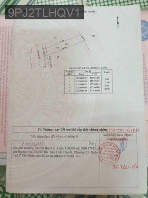 Chính chủ cần bán nhanh - Xã An Nhơn Tây  -  Huyện Củ Chi 