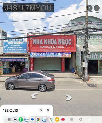 Bán nhà mặt tiền quốc lộ 13 gần ngã tư Bình Triệu, p. Hiệp Bình Chánh - Phường Hiệp Bình Chánh  -  Quận Thủ Đức 