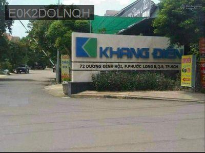 Bán lô đát Khang Điền Dương Đình Hội - Phường Phước Long B  -  Quận 9 