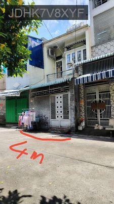 NHÀ QUẬN 8, 50M2, 4X12,5, 4 PHÒNG NGỦ - Phường 6  -  Quận 8 