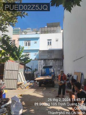 Đất nền mặt tiền 108m2 (6x18m) - Đường 20m - KDC Phú Lợi P.7 Q.8 - Phường 7  -  Quận 8 