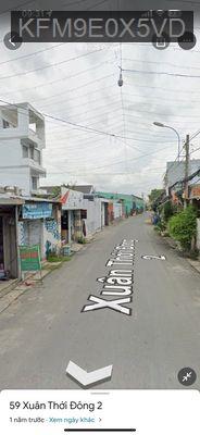 Bán nhà SHR Mặt tiền đường nhựa 8m thông - Xã Xuân Thới Đông  -  Huyện Hóc Môn 