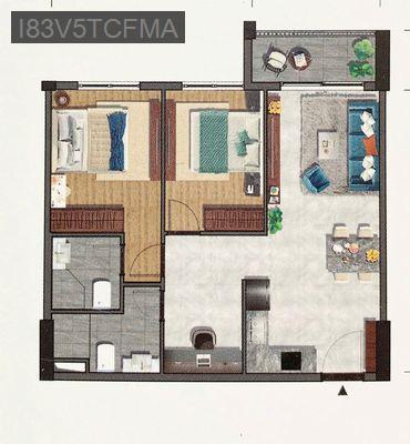 Chính chủ bán CH Privia thiết kế 2PN+1 thông minh - Phường An Lạc  -  Quận Bình Tân 