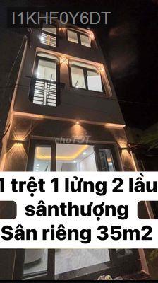 nhà 5 tầng lạc long quân có sân riêng giáp Q10 - Phường 10  -  Quận 10 