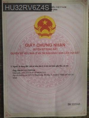 Nhà cấp 4 - Phường 11  -  Quận 6 