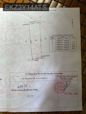 Bán 2000m2 đất HNK tại đường Lê Thị Rạch, Phước Thạnh, Củ Chi giá 4 tỷ - Xã Phước Thạnh  -  Huyện Củ Chi 