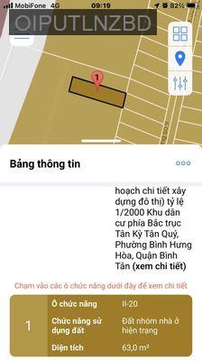 Bán đất thổ cư Phường Bình Hưng Hoà, Quận Bình Tân - Phường Bình Hưng Hòa  -  Quận Bình Tân 