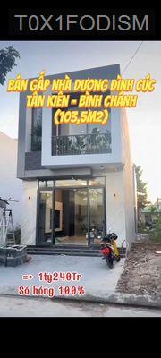 BÁN NHÀ 1 TRỆT 1 LẦU FULL NỘI THẤT – DƯƠNG ĐÌNH CÚC BÌNH CHÁNH - Xã Tân Kiên  -  Huyện Bình Chánh 