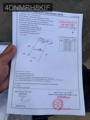 Tài Sản Ngộp Nặng Gấp Gấp Gấp - Xã Phước Hòa  -  Huyện Phú Giáo 