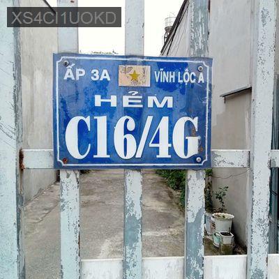 Nhà cấp 4 52m², 1 phòng ngủ, gần đường nữ dân công, H.Bình Chánh - Xã Vĩnh Lộc A  -  Huyện Bình Chánh 