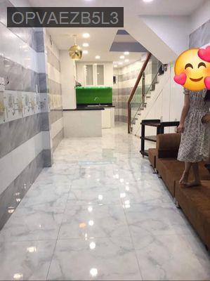 Nha 3 lau, an ninh, 3 phong ngu , 4 WC, co san de xe - Phường 22  -  Quận Bình Thạnh 