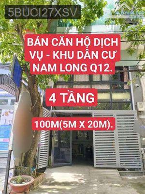 Bán chung cư - Phường Thạnh Lộc  -  Quận 12  - 100m² - 10.48tỷ