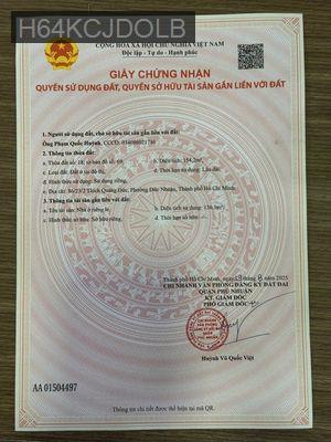 Chính chủ cần bán nhanh nhà tại phường 5, Quận Phú Nhuận, TP HCM - Phường 5  -  Quận Phú Nhuận 