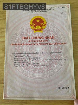 Bán đất chính chủ - Phường Tân Thới Hiệp  -  Quận 12 