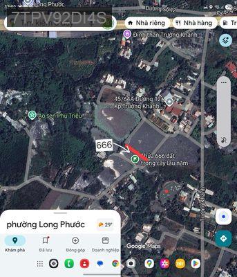 Chính chủ cần bán đất trồng cây lâu năm ở Long Phước HCM - Phường Long Phước  -  Quận 9 