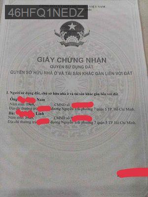 Bán nhà - Phường 7  -  Quận 5  - 112m² - 17tỷ