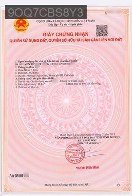 CHÍNH CHỦ BÁN CĂN STUDIO 38M2 , GIÁ 1TI250 BAO PHÍ, SỔ HỒNG RIÊNG - Phường Thuận Giao  -  Thị xã Thuận An 