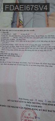 BÁN NHÀ ĐẤT BÌNH DƯƠNG - Phường Bình Nhâm  -  Thị xã Thuận An 