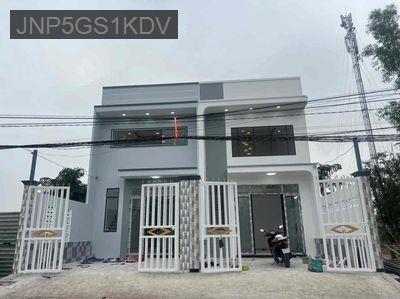 NHÀ MỚI XÂY CÒN THƠM SƠN - Xã An Thạnh  -  Huyện Bến Lức 