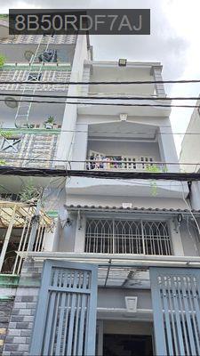 🔥 Chính chủ – Bán nhà 4 tầng Hậu Giang, P.12, Q.6 🔥 6 tỷ nhỉnh - 51m2 - Phường 12  -  Quận 6 