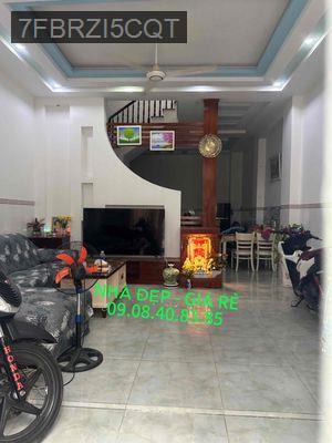NHÀ ĐẸP-HXH 6M-GẦN BV BÌNH TÂN-3 TẦNG-5x11M. - Phường Tân Tạo  -  Quận Bình Tân 