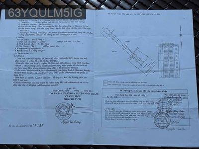 Nhà cấp 4 2 mặt tiền cần bán gấp - Xã Lê Minh Xuân  -  Huyện Bình Chánh 