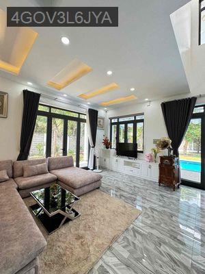 BÁN BIỆT THỰ CAO CẤP GIÁ RẺ HỒ BƠI. GẦN SÔNG SG Giá tốt cho đầu tư . - Xã Nhị Bình  -  Huyện Hóc Môn 