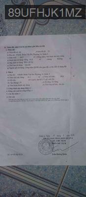 Nhà bán chính chủ - Phường 14  -  Quận 4 