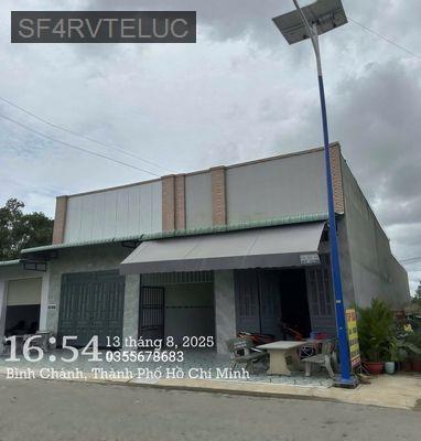 Bán Dãy Trọ 16 phòng Giá 1Tỷ300 - Xã Tân Kiên  -  Huyện Bình Chánh 