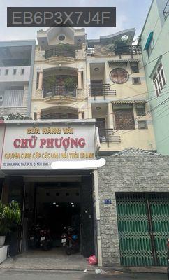 BÁN NHÀ MẶT TIỀN 117 PHẠM PHÚ THỨ - Phường 11  -  Quận Tân Bình 
