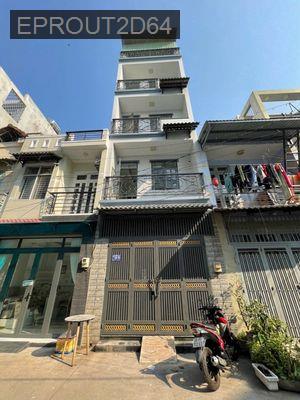 NHÀ 4 LẦU ĐẸP GIÁ TỐT - SỔ HỒNG RIÊNG - HẺM THÔNG CHÀ BÁ - Phường Bình Hưng Hòa  -  Quận Bình Tân 