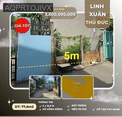 PHÁP LÝ CHUẨN - GIÁ RẺ KHU VỰC - CÔNG CHỨNG NGAY - Phường Linh Xuân  -  Quận Thủ Đức 