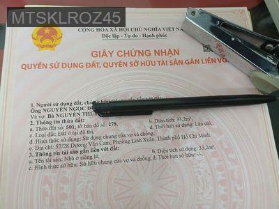 Chính chủ bán nhà 57/28 Dương Văn Cam,1 trệt 1 lầu,hướng Đông - Phường Linh Tây  -  Quận Thủ Đức 