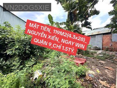 BÁN ĐẤT 119M2_MẶT TIỀN ĐƯỜNG 12M_ TRƯỜNG THẠNH_ QUẬN 9_ CHỈ 1 TỶ 5. - Phường Trường Thạnh  -  Quận 9 