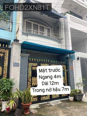 GIÁ 20 TỶ CÓ THƯƠNG LƯỢNG - Phường Tân Tạo  -  Quận Bình Tân 
