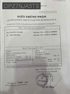 nhà hẻm thoáng mát dt 66m 6pn 6wc 2 sân thượng đường an bình f6 q5 - Phường 6  -  Quận 5  nhà hẻm thoáng mát dt 66m 6pn 6wc 2 sân thượng đường an bình f6 q5 - Phường 6  -  Quận 5