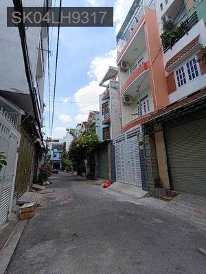 CẦN BÁN NHÀ HẺM THÔNG - XE HƠI NẰM NHÀ - Phường Phú Thọ Hoà  -  Quận Tân Phú 