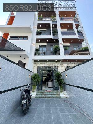 Nhà Tô Ngọc Vân, 110m2 CN đủ, 4x27, 5 tầng, Nội thất cao cấp, Hẻm 8m - Phường Thạnh Xuân  -  Quận 12 