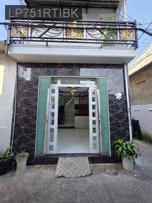 Nhà mới ở liền hẻm xe hơi sổ hồng - Phường Thạnh Lộc  -  Quận 12 