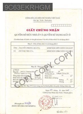 Cần bán nhà đường Lý Thường Kiệt Gò Vấp - Phường 3  -  Quận Gò Vấp 
