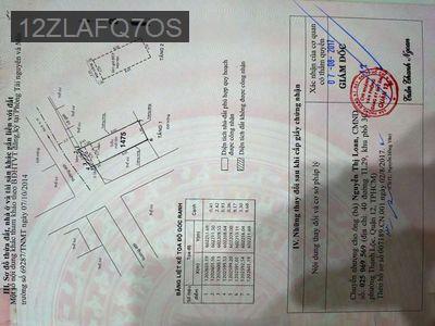 NHÀ 1 TRỆT + 1 LẦU, HẺM XE HƠI, SÁT GÒ VẤP, HOÀN CÔNG ĐẦY ĐỦ - Phường Thạnh Lộc  -  Quận 12 