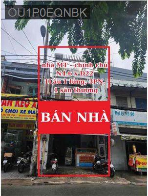 Bán nhà - Phường 16  -  Quận Gò Vấp  - 101m² - 14tỷ