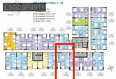 2PN – 2WC - Bàn Giao Quý 4 2026 - Destino Centro Tháp T2B - Phường 7  -  Quận 8 