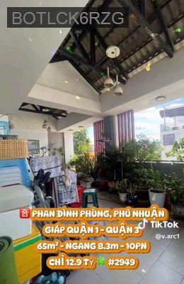 Chính chủ bán nhà Phan Đình Phùng, Phường Cầu Kiệu, Tp.Hcm - Phường 2  -  Quận Phú Nhuận 