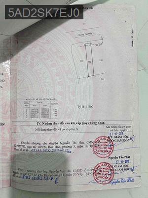 Nhà Mặt tiền Tân Hiệp 31 - Xã Tân Hiệp  -  Huyện Hóc Môn 