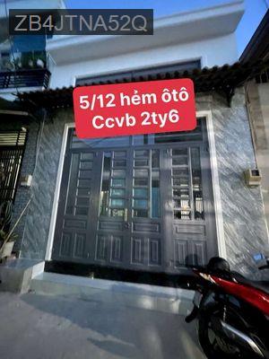 Nhà mới xây,hẻm xe hơi,xách vali vô ở ngay - Xã Vĩnh Lộc B  -  Huyện Bình Chánh 