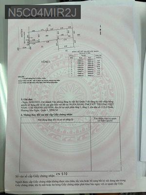 Ban nhà may tiền - Phường 12  -  Quận 5 